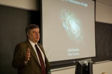John Kounios gives his lecture on The Cognitive Neuroscience of Insight - Lehigh University